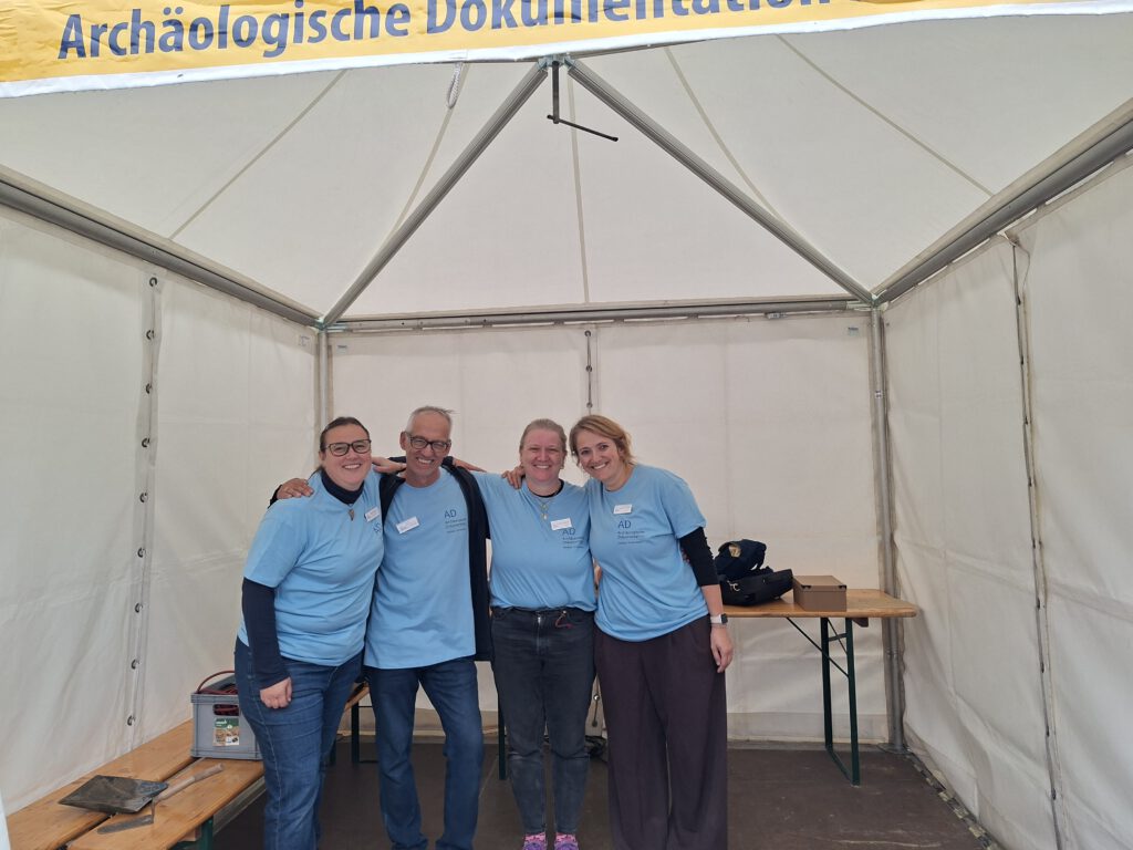 das sind wir am tag des offenen denkmals Grabungsfirma